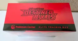 Pokemon TCG Destined Rivals Pokemon Center Elite Trainer Box ETB - Sealed - Image 3