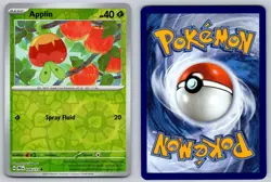 Applin 009/131 Reverse Holo Common Prismatic Evolutions Pokemon Near Mint - Image 3