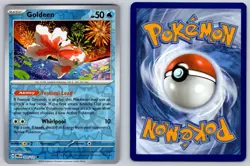 Goldeen 020/131 Reverse Holo Common Prismatic Evolutions Pokemon Near Mint - Image 3
