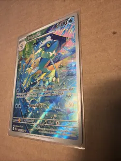 2026 Pokemon Frogadier 089/086 Chaos Rising Illustration Rare NM/M - Image 2