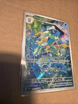 2026 Pokemon Frogadier 089/086 Chaos Rising Illustration Rare NM/M - Image 3