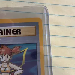 Misty 18/132 Gym Heroes 1999 Trainer Holo Rare Unlimited English Pokemon TCG - Image 4