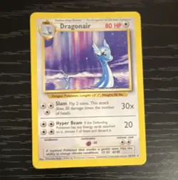 Dragonair 18/102 Base Set Rare Regular Unlimited 1999 - Image 1