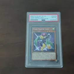Konami Yu-Gi-Oh! Toon Harpie Lady Toon Chaos TOCH-EN002 CR 1st Ed PSA 8 - Image 2