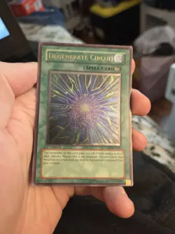 Yugioh Degenerate Circuit CDIP-EN047 1st Ultimate Rare - Image 1