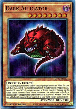 Dark Alligator GFP2-EN033 Yu-Gi-Oh! 1st Edition Near Mint - Image 1