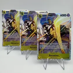 3x Borsalino Foil SR EB04-058 One Piece OP15 Adventure On Kami’s Island Eng NM - Image 1