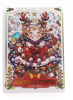 Zenitsu Agatsuma Demon Slayer Mystic Encounter BP BP03 Anime Trading Card - Image 1
