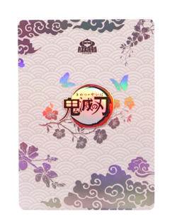 Zenitsu Agatsuma Demon Slayer Aikaho ZR ZR-011 Holo Foil Anime Trading Card - Image 2