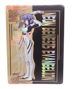 Rei SR Evangelion SR-022 Holo Foil Anime Collectible Trading Card - Image 1