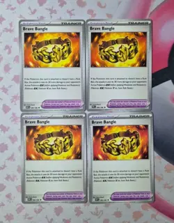 Pokemon Card Brave Bangle ×4 080/086 - Uncommon - White Flare - Trainer Playset - Image 1