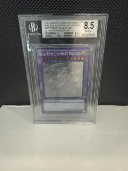 Yu-Gi-Oh! Blue-Eyes Ultimate Dragon Ghost Rare Card GFP2-EN181 BGS 8.5 - Image 1