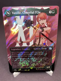 Vanille, Cheerful l'Cie (Borderless) (Surge Foil) Final Fantasy Foil - Image 1