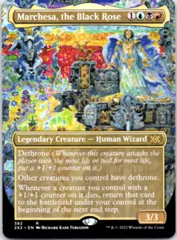 Marchesa, the Black Rose (Borderless) - Double Masters 2022 - 382 NM - Image 1