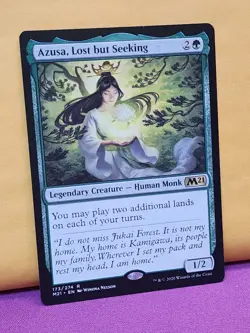 1x Azusa, Lost but Seeking, NM, Core Set 2021 (M21), Magic: the Gathering, MtG - Image 3