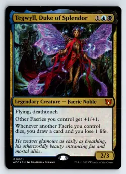 Tegwyll, Duke of Splendor -Commander: Wilds of Eldraine- Foil - Image 1