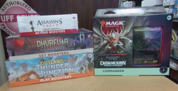 MTG OUTLAWS + PHYREXIA + ASSASSIN'S BOXES + DUSKMOURN ENDLESS PUNISHMENT DECK - Image 1
