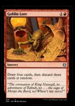 MRM ENGLISH Goblin Lore - Sapience Gobeline MTG magic JMP - Image 1
