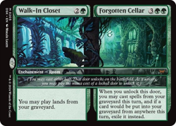 Walk-In Closet/Forgotten Cellar (0205) -Duskmourn: House of Horror - Mythic Rare - Image 1