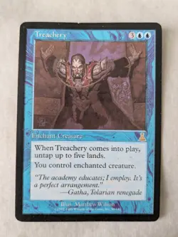 Treachery Urza's Destiny Magic: The Gathering mtg Rare - Image 1