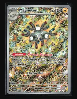 Magneton SVP 159 Pokemon TCG Scarlet & Violet Promo Black Star Holo NM - Image 1