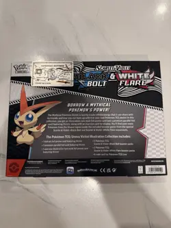 Pokemon TCG Victini Illustration Collection Box Black Bolt & White Flare Sealed - Image 4