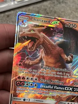 Charizard-GX - SM195 - Black Star Promo *LP* Light Play TCG POKEMON - Image 2