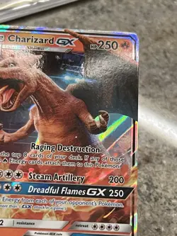 Charizard-GX - SM195 - Black Star Promo *LP* Light Play TCG POKEMON - Image 3