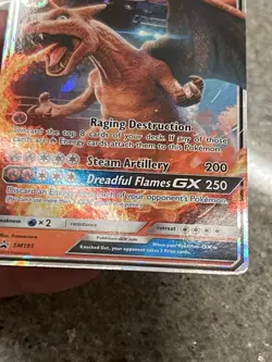 Charizard-GX - SM195 - Black Star Promo *LP* Light Play TCG POKEMON - Image 4