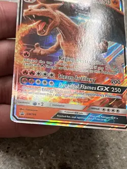 Charizard-GX - SM195 - Black Star Promo *LP* Light Play TCG POKEMON - Image 5