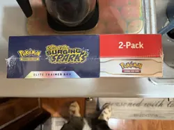 Pokemon TCG Surging Sparks ETB & Booster Bundle Costco 2-Pack READY TO SHIP - Image 2
