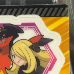 Cynthia Garchomp Pokemon Snack Sticker Japanese Game Anime Seal Nintendo Novelty - Image 3
