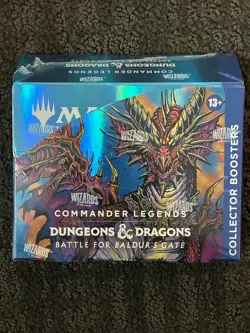SEALED - D&D Battle for Baldur's Gate Collector Booster Box - English MTG Magic - Image 1