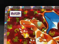 Pokemon Japanese Topsun Charizard 006 #6 Checkered Prism Holo Foil トッフサン リサートン - Image 5