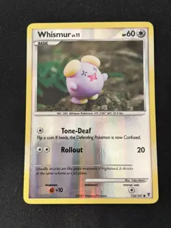 Whismur 132/147 Common Supreme Victors Reverse Holo Pokemon TCG - Image 1