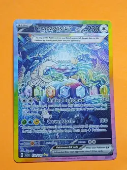 Pokemon Stellar Crown Terapagos ex 170/142 Special Illustration Rare - Image 2