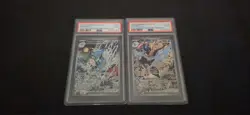 Pokemon PSA 9 Kingdra ex 131 & Greninja ex 132 Shrouded Fable Sequential - Image 1