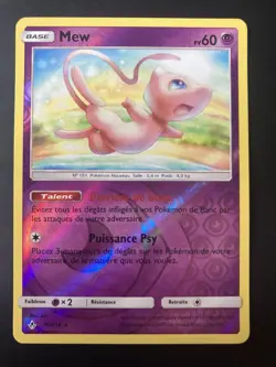 Carte Pokemon Mew 76/214 Reverse SL10 Alliance Infaillible Francais NM #2 - Image 1
