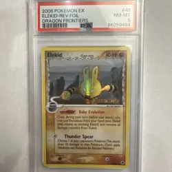 Elekid 48/101 Reverse Holo - EX Dragon Frontiers - Pokemon PSA 8 - Image 1