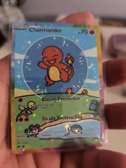 Pokemon CCG Bubble Glumanda EX Custom CCG Karte In Top Zustand Custom CCG Card - Image 1