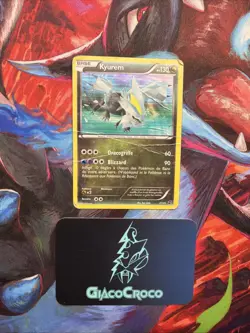 Carte Pokemon Kyurem Secrete 21/20 Noir Et Blanc Coffre Des Dragons Francais FR - Image 1