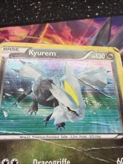 Carte Pokemon Kyurem Secrete 21/20 Noir Et Blanc Coffre Des Dragons Francais FR - Image 3