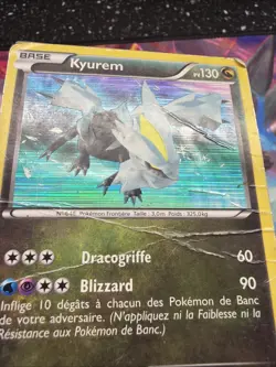 Carte Pokemon Kyurem Secrete 21/20 Noir Et Blanc Coffre Des Dragons Francais FR - Image 4