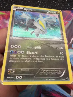 Carte Pokemon Kyurem Secrete 21/20 Noir Et Blanc Coffre Des Dragons Francais FR - Image 5