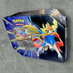 Pokemon TCG Slashing Legends Tin Zacian NEW Sealed - Image 1
