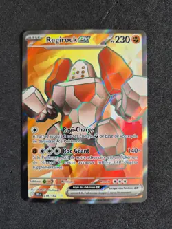 Carte Pokemon : Regirock EX 214/182 Rivalites Destinees Francaise NEUF Ev10 - Image 1