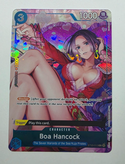 One Piece Boa Hancock ST03-013 Full Art Foil Promo English NM - Image 1