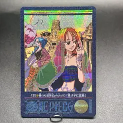 Nami Vivi 2001 135 One Piece Visual Adventure Holo Japanese Vintage Bandai - Image 2