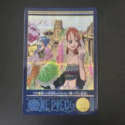 Nami Vivi 2001 135 One Piece Visual Adventure Holo Japanese Vintage Bandai - Image 3