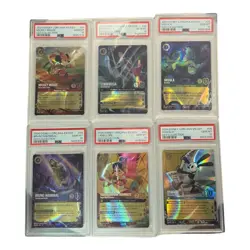 DISNEY LORCANA D23 COLLECTORS EXPO SET - COMPLETE PSA 10 SET - Image 1